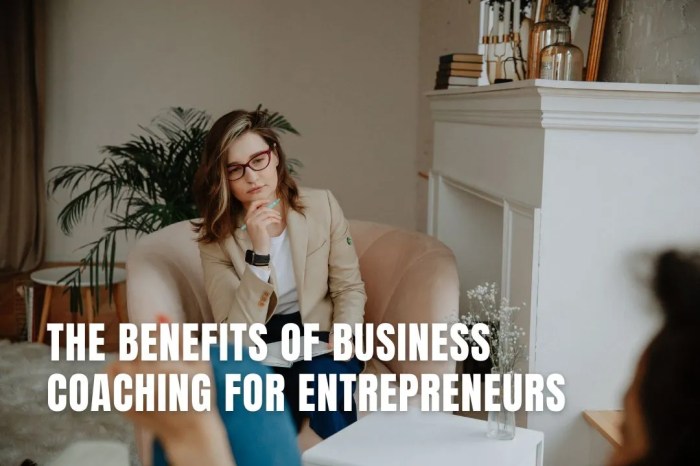 Business entrepreneurs coach need do