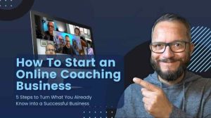 Coaching business online build scaling start successful stop everything building shop
